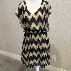 Gianni Bini Chevron Dress